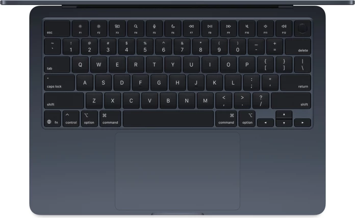 Apple MacBook Air 13.6” M4 Midnight, 10-Core CPU, 8-Core GPU, 16GB RAM, 256GB SSD, Liquid Retina