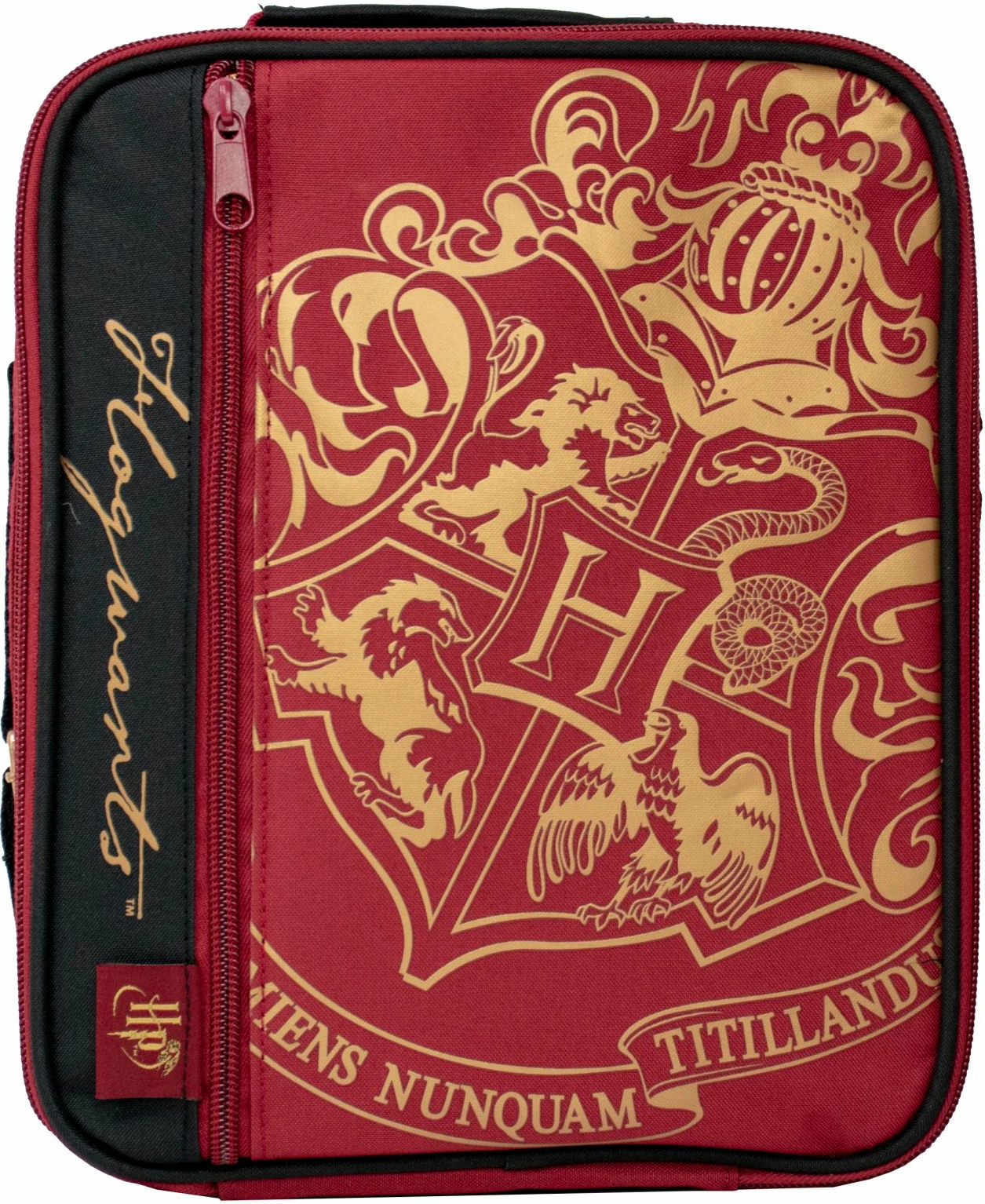 Çantë për drekë Blue Sky Harry Potter Deluxe 2 Pocket Crest Bag, burgundy