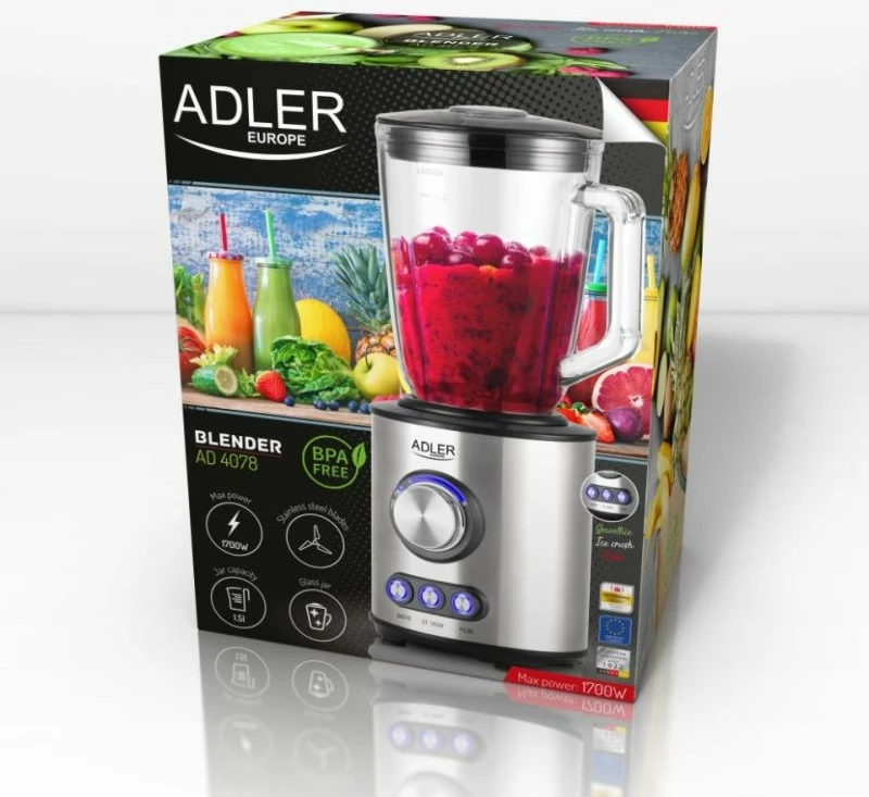 Blender tavoline Adler AD 4078, çelik