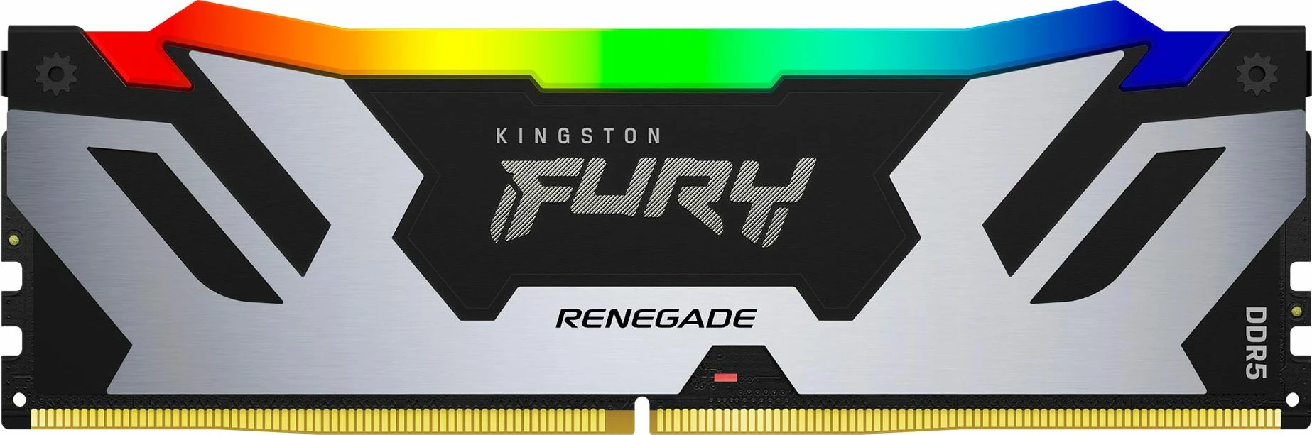 RAM Memorje Kingston Fury Renegade RGB KF564C32RSAK2-32 32GB (2x16GB) DDR5 6400MHz CL32, zi/argjend
