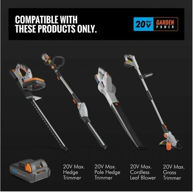 Bateri VONHAUS G-Series MPN 2500001 20V Max 1.5Ah Lithium-Ion, e zez/portokalli