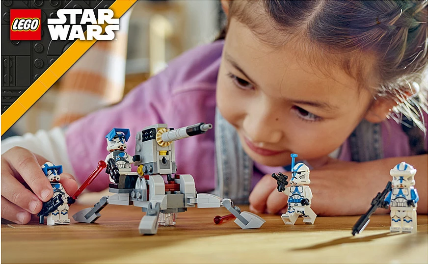 Set ndërtimi LEGO Star Wars 501st Clone Troopers, 119 pjesë, shumëngjyrësh