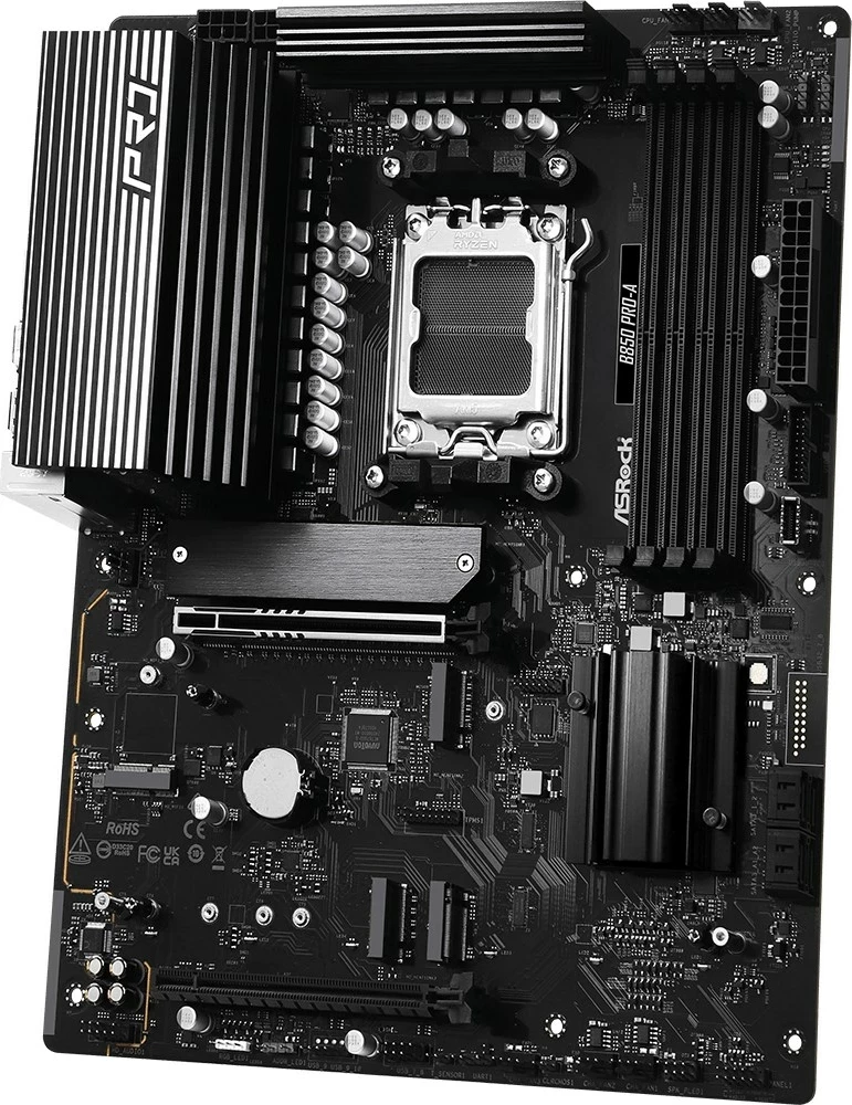 Pllakë amë Asrock B850 Pro-A, Socket AM5, ATX, 256 GB, E zezë