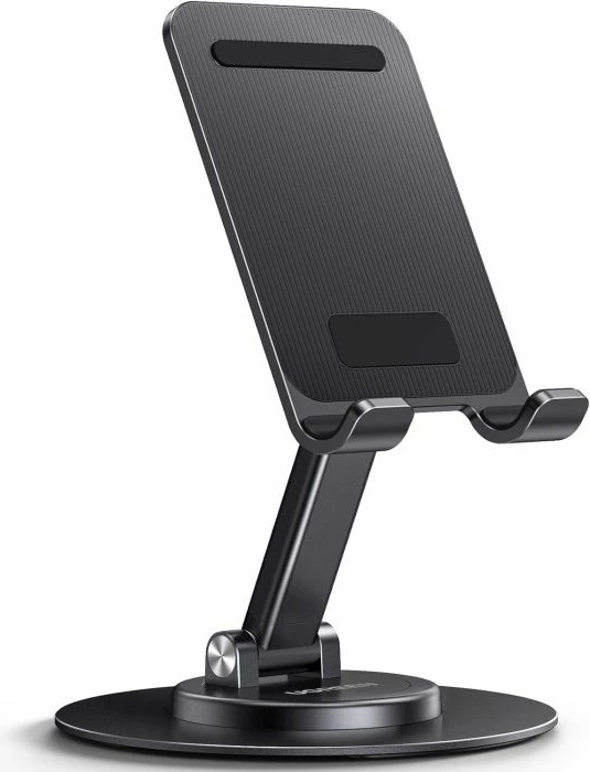 Mbajtëse telefoni për tavolinë UGREEN 35152, rrotulluese 360°, e rregullueshme, deri 9.7\", e zezë