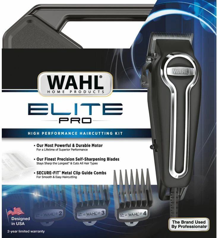 Makine qethëse Wahl ElitePro 20106.0460, argjend e zezë