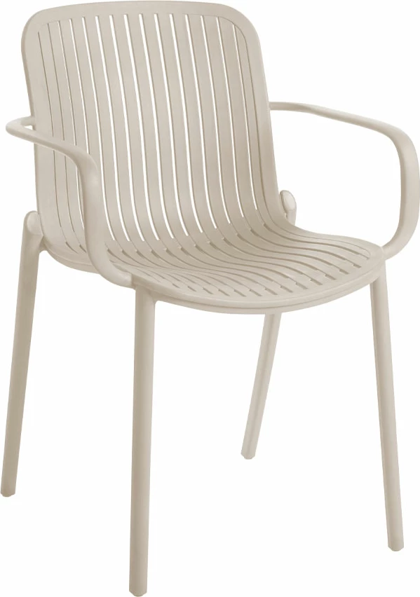 Karrige Brio, ngjyrë e bardhë e çelët, 58x56.5x81cm