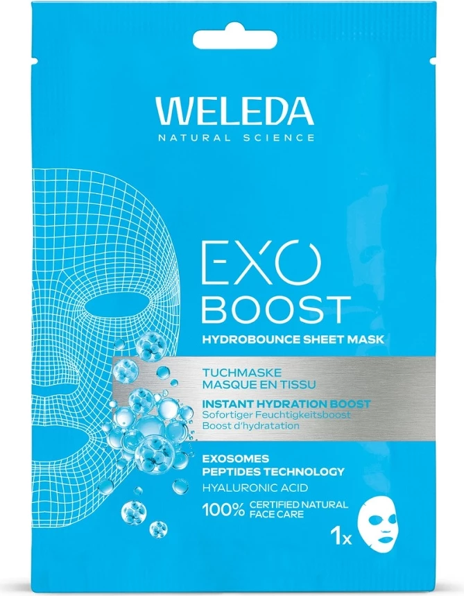 Maskë për fytyrë Weleda Exo Boost për femra, 20ml