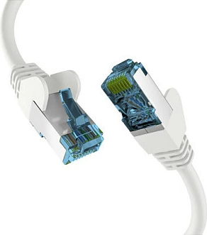 Kabllo rrjeti EFB Elektronik EC020200132, Cat7, 0.15 m, S/FTP, RJ-45 në RJ-45, e bardhë