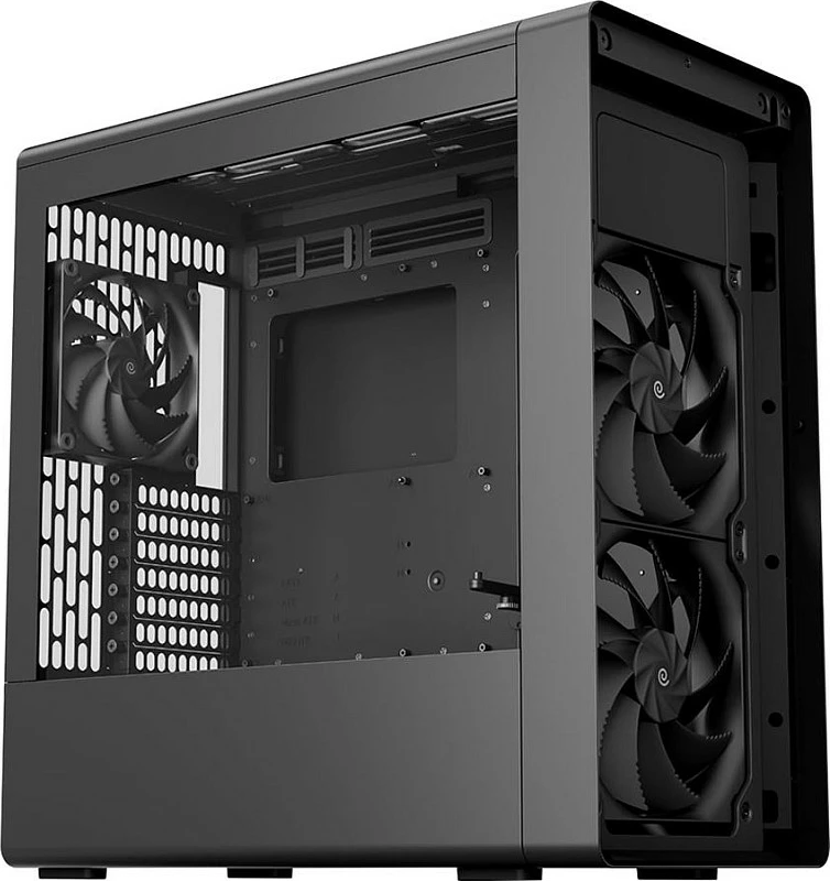 Kasë HAVN BF 360 Flow, Midi-Tower, E-ATX, Tempered Glass, e zezë