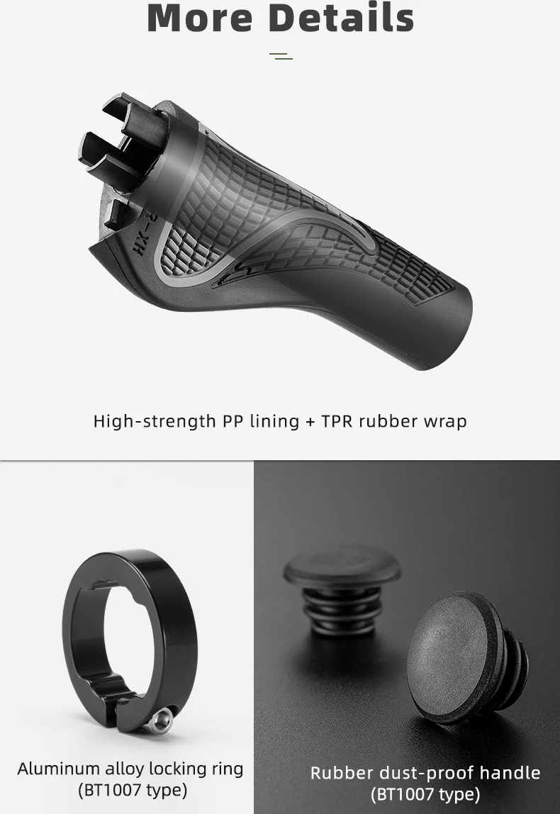 Doreza biçiklete Rockbros BT1007W me brirë, e bardhë