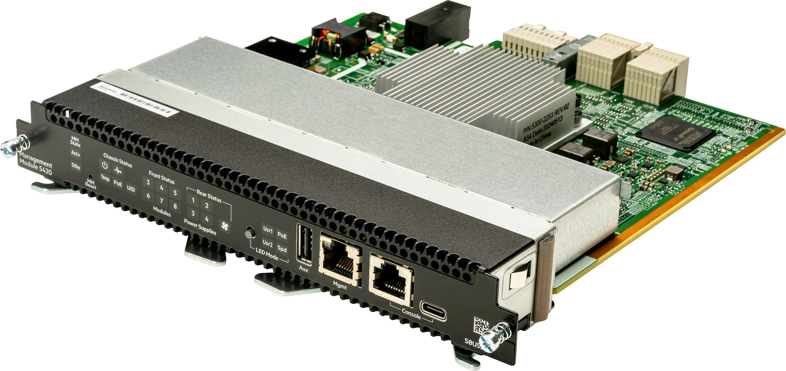 Modul menaxhimi për Switch HPE Aruba Networking CX 5420, 960 Gbit/s, PoE, 32x SFP