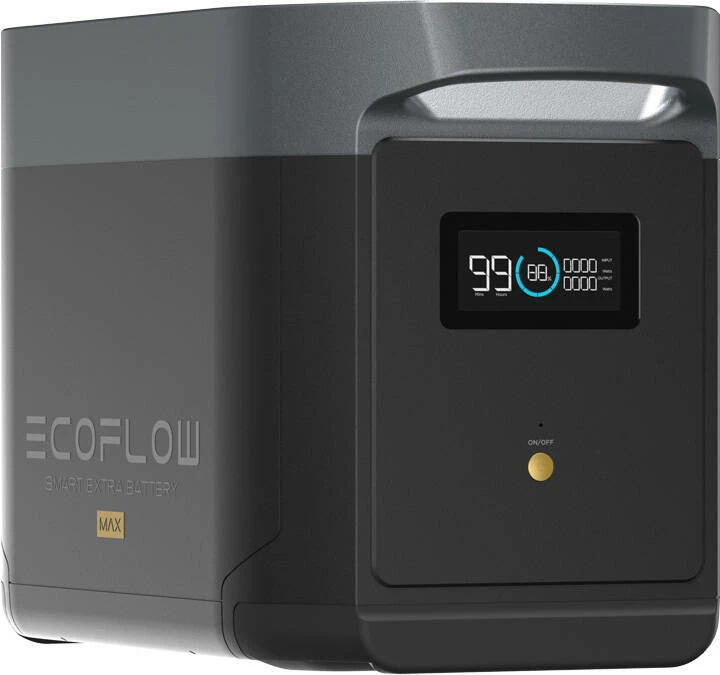 Bateri shtesë EcoFlow DELTA 2 Max Smart Extra Battery, 2048 Wh, Gri