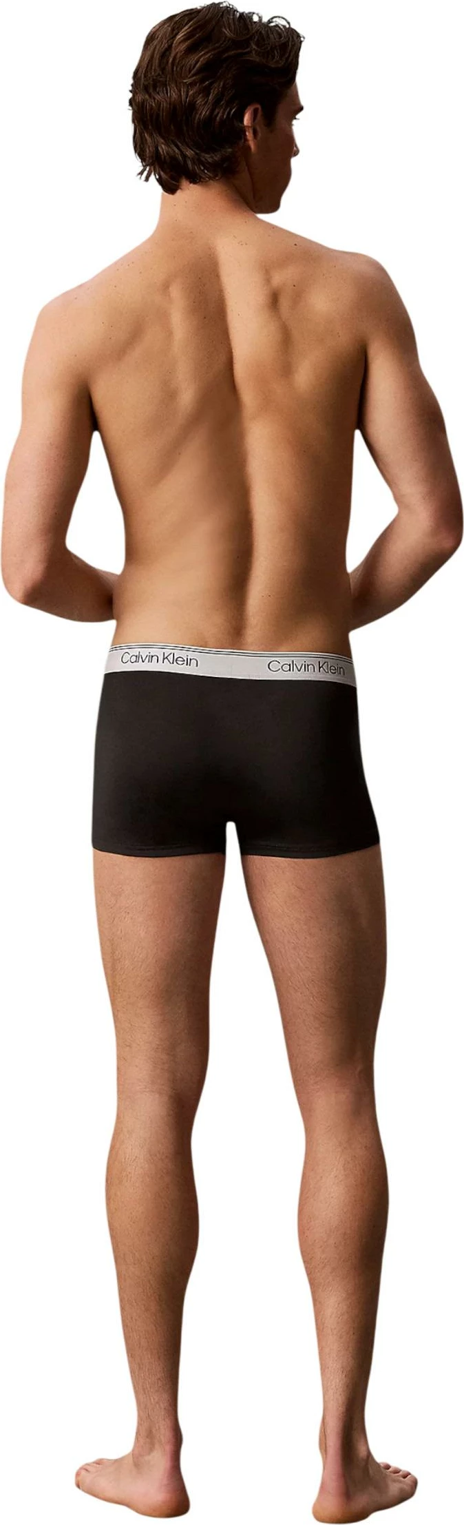 Të brendshme për meshkuj Calvin Klein Underwear Low Rise Trunk 5PK LV00NB4412, të zeza/gri [Madhësia: XS]