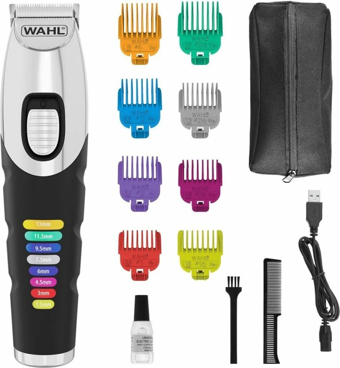 Trimer mjekre Wahl Color Trim 09893.0443, i zi