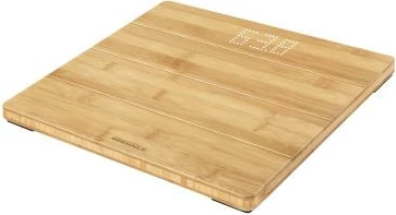 Peshore personale digjitale, Soehnle, Style Sense Bamboo Magic 63880, kapacitet 180 kg, ekran LED i fshehur, bambus, kafe