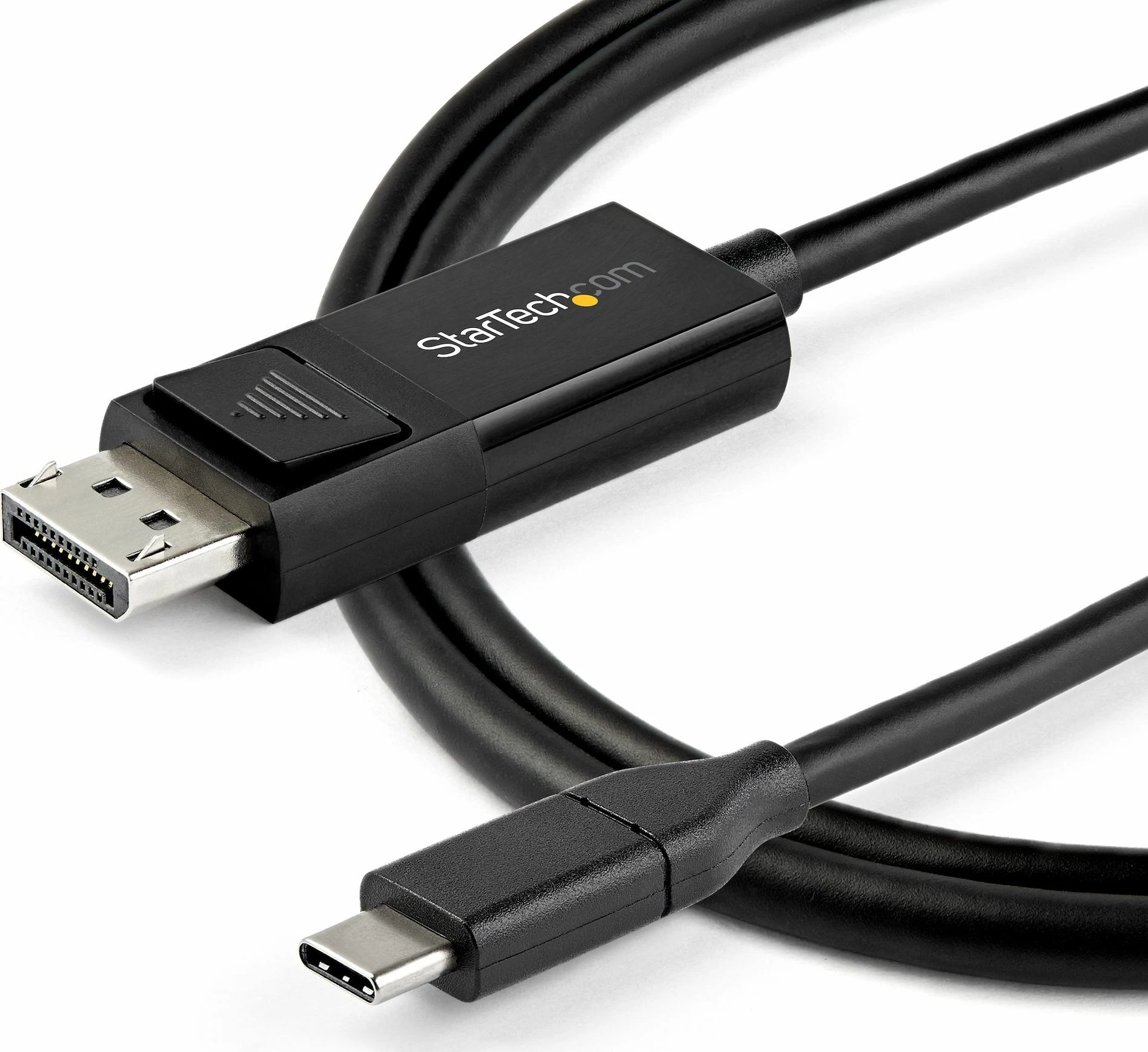 Kabllo USB-C në DisplayPort StarTech CDP2DP142MBD 1.4 m 4K@60Hz, e zezë