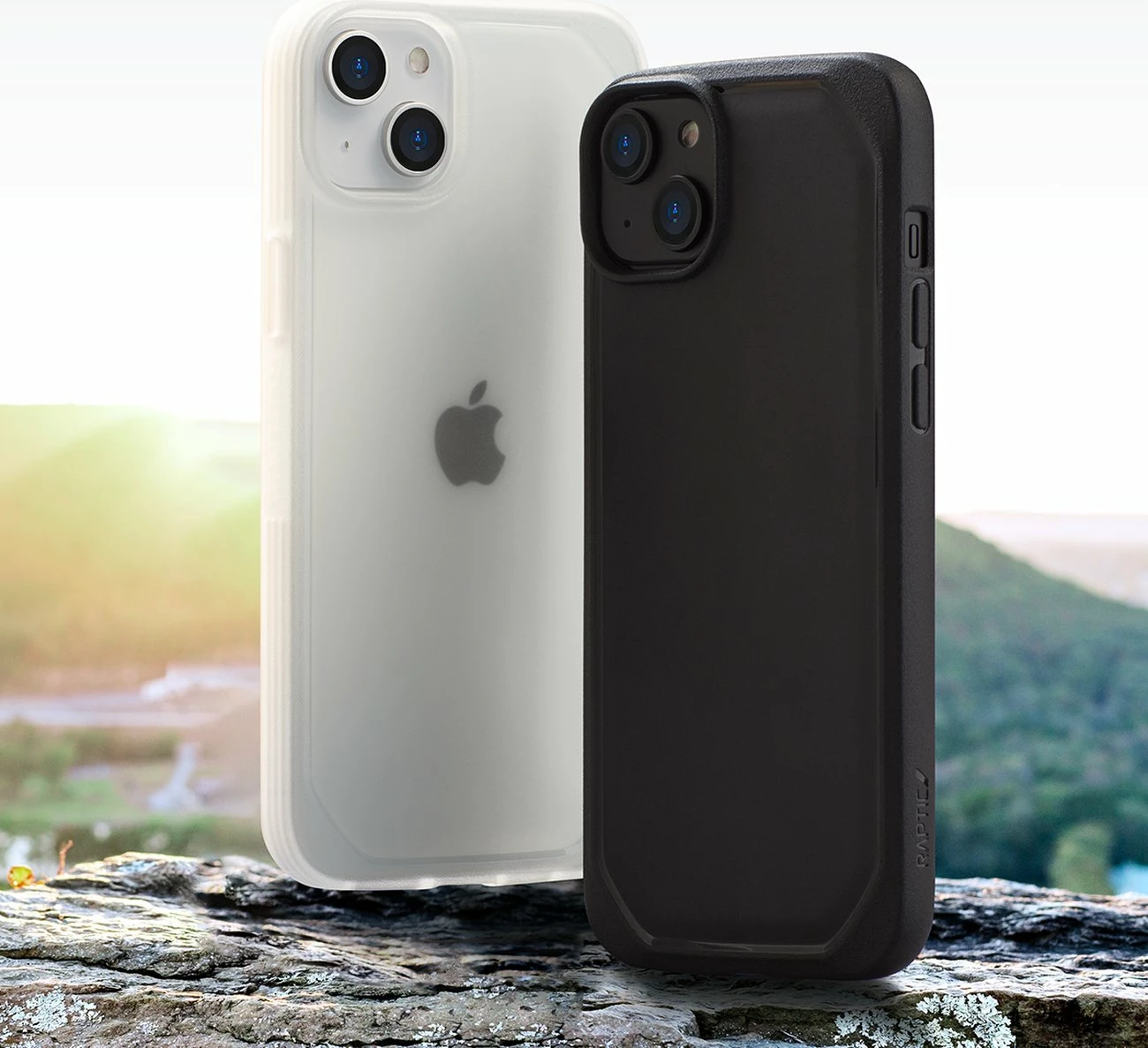 Mbështjellës Raptic X-Doria Slim për iPhone 14 Plus, i zi