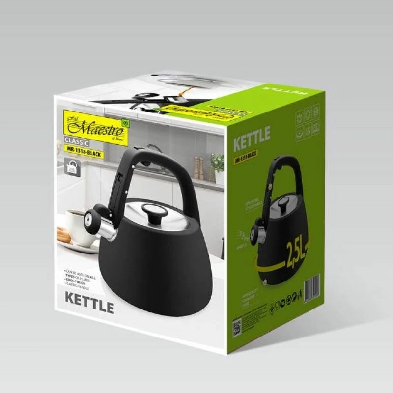 Çajnik MAESTRO MR-1318, i zi, 2.5L