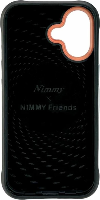 Mbrojtëse telefoni Nimmy Cool&Cute 2.0 Gorilla për iPhone 17, e zezë
