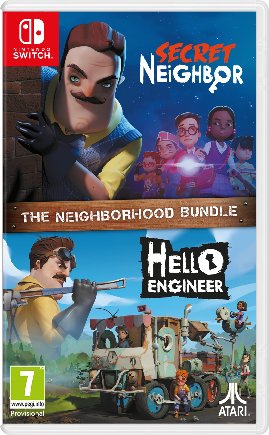 Video lojë, Atari, The Neighborhood Bundle, për Nintendo Switch, 2 lojëra