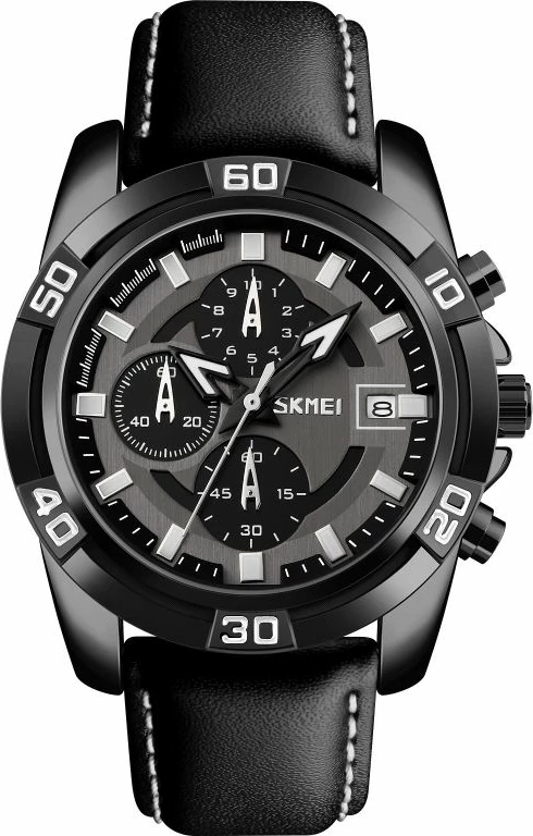 Orë dore për meshkuj Skmei, e zezë