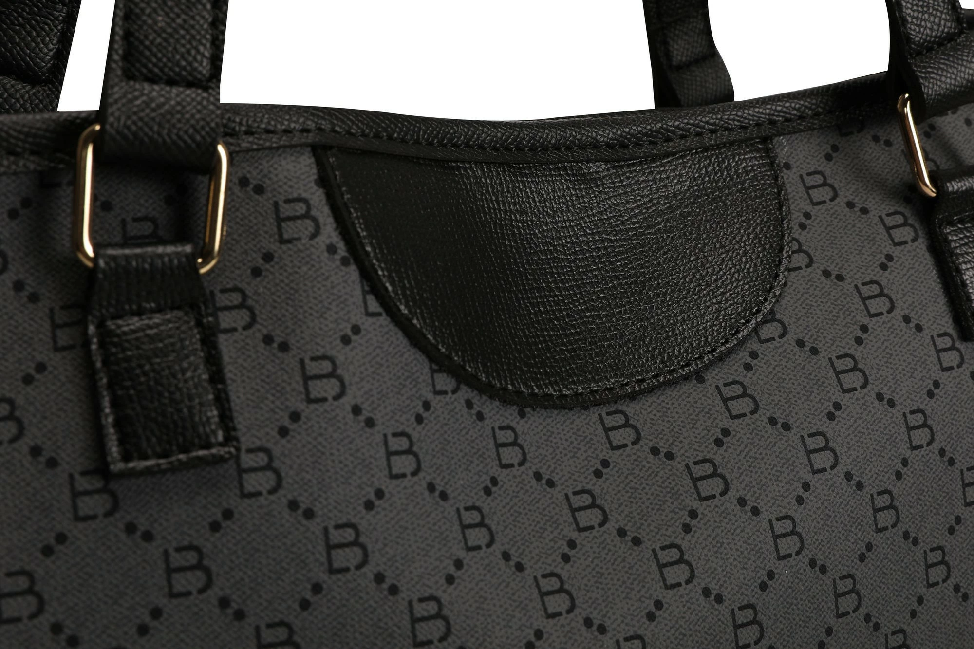 Çantë Tote Lucky Bees, 355 v2, gri e zezë