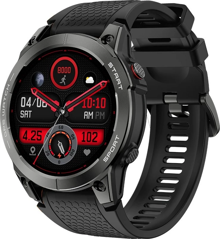 Smartwatch Manta Activ X GPS, 1.43", i zi