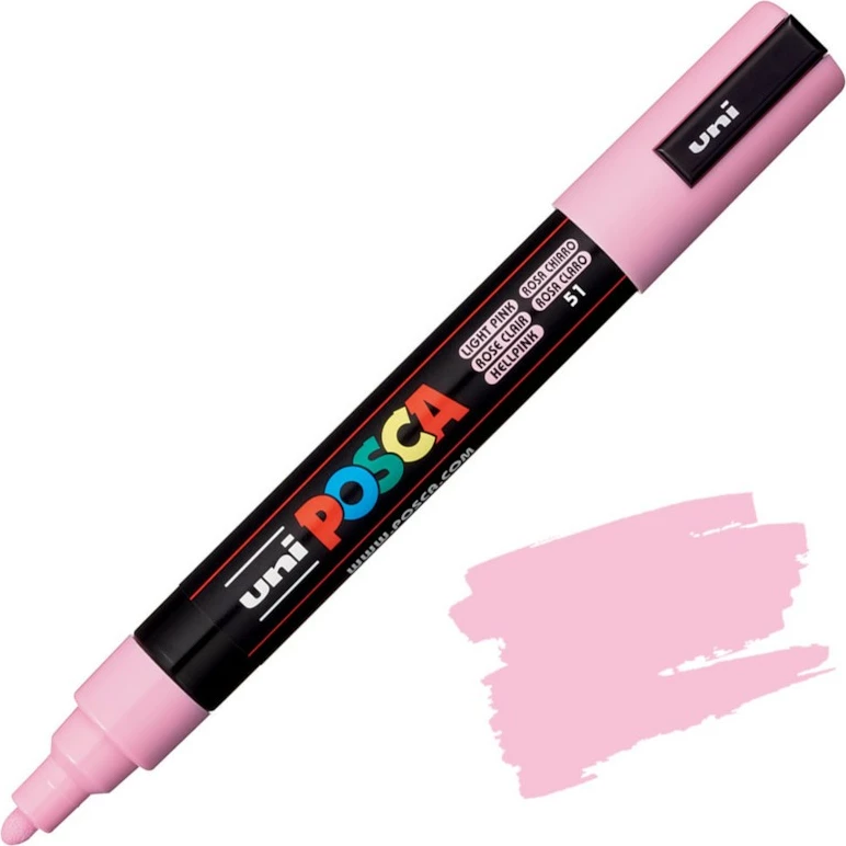 Uni-Marker Pc-5M Posca Light Pink