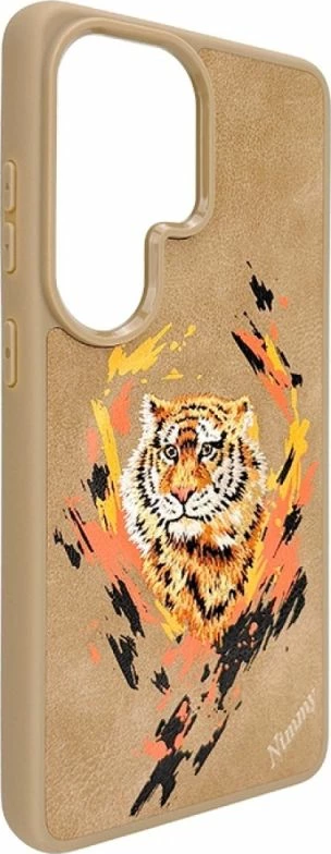 Kapak MagSafe Nimmy Tiger për Samsung Galaxy S26 Ultra, kafe