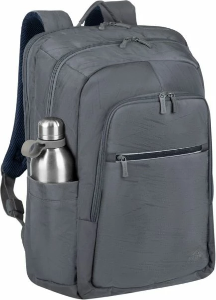 Çantë shpine për laptop RivaCase 7569 17.3", water resistant, RPET, Gri