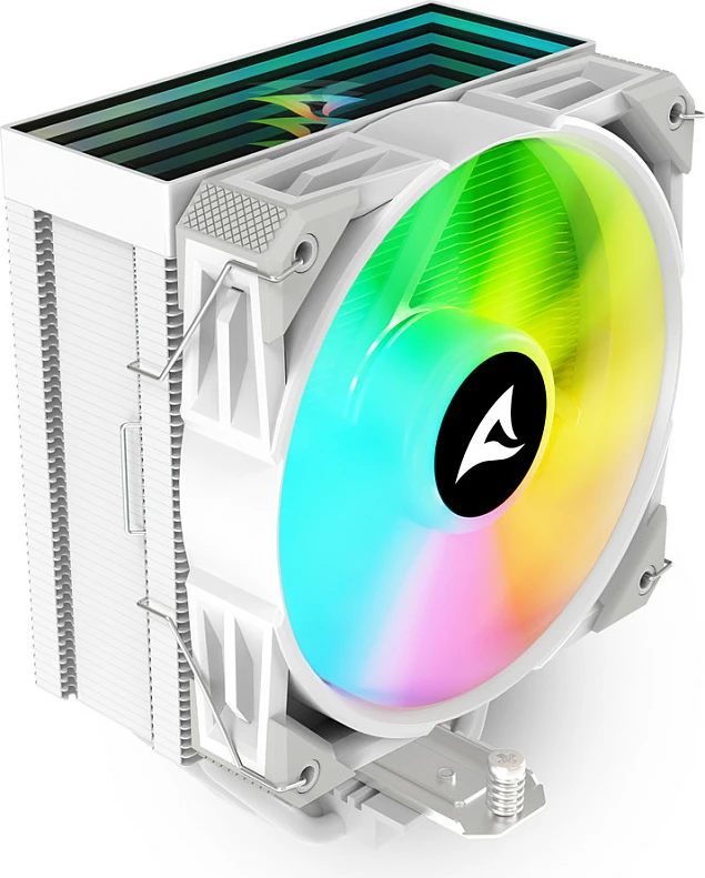 Ftohës ajri Sharkoon A40 RGB, 120mm, i bardhë