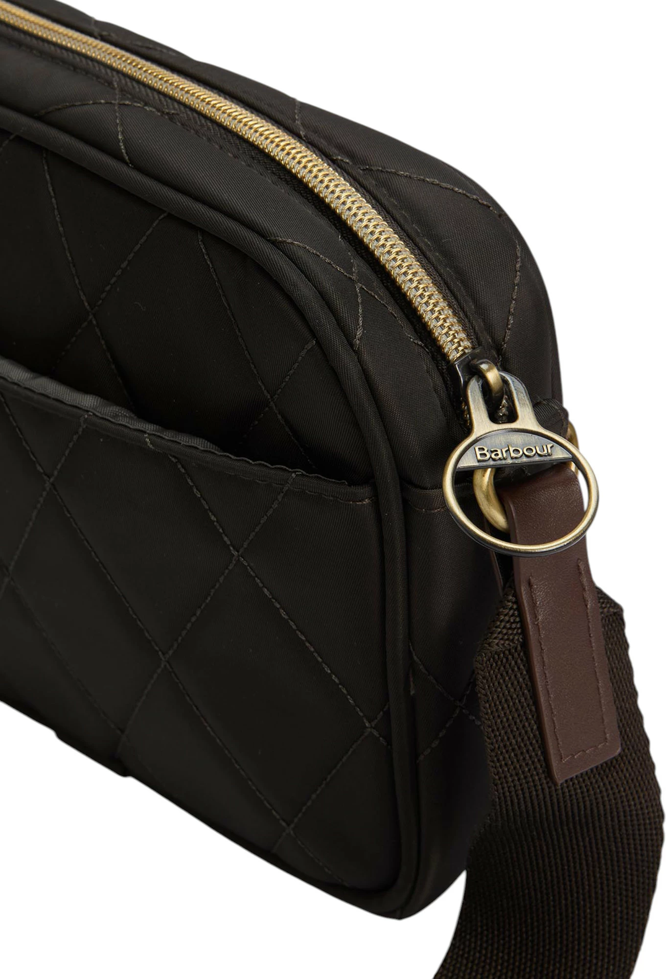 Çantë crossbody për femra Barbour LBA0432, e gjelbër ulliri