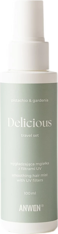 Mist për flokë Anwen Delicious Travel Set Smoothing Mist with UV Filters për femra 100ml