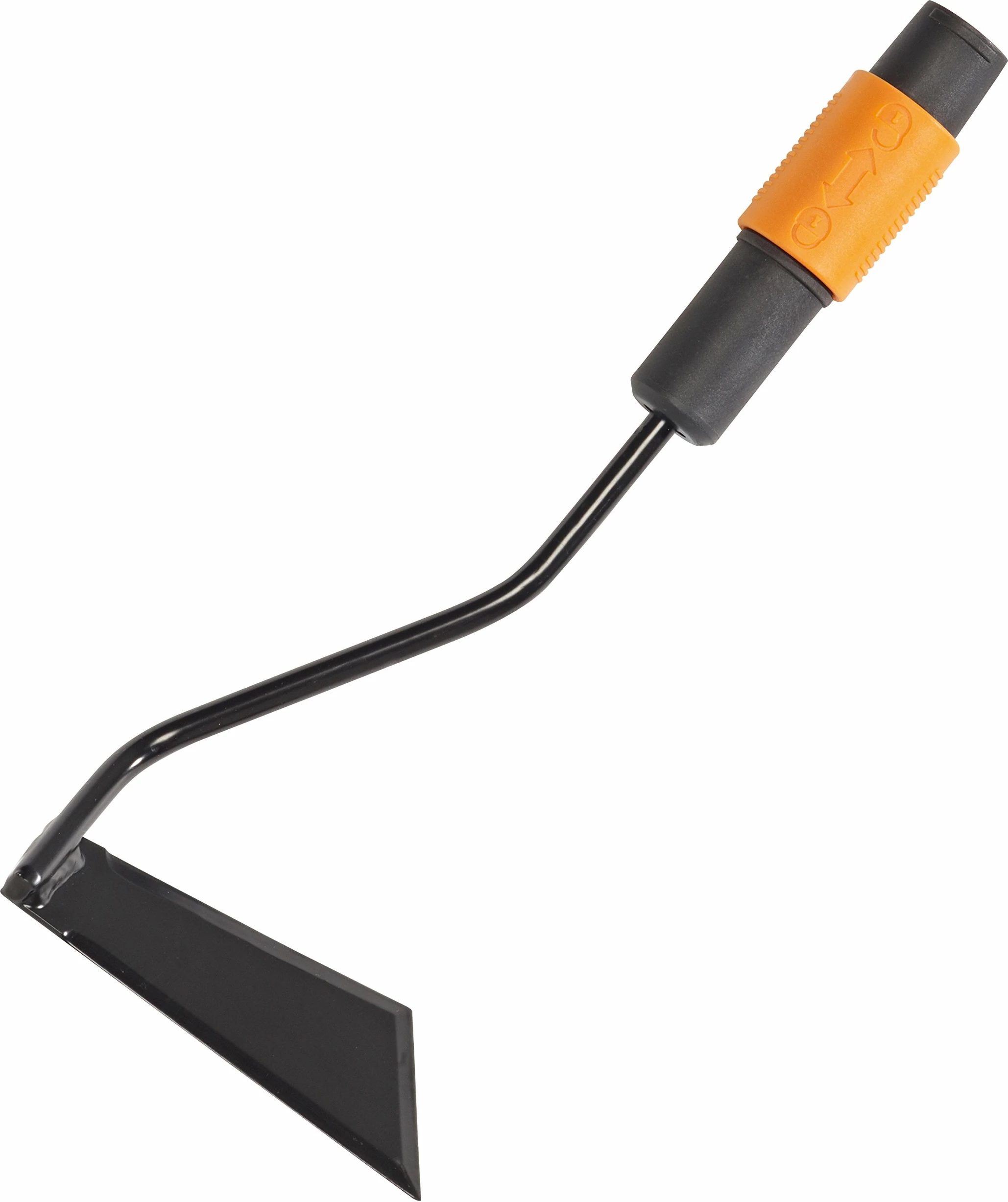 Shati metalik Fiskars me 3 funksione, zezë/ portokalli