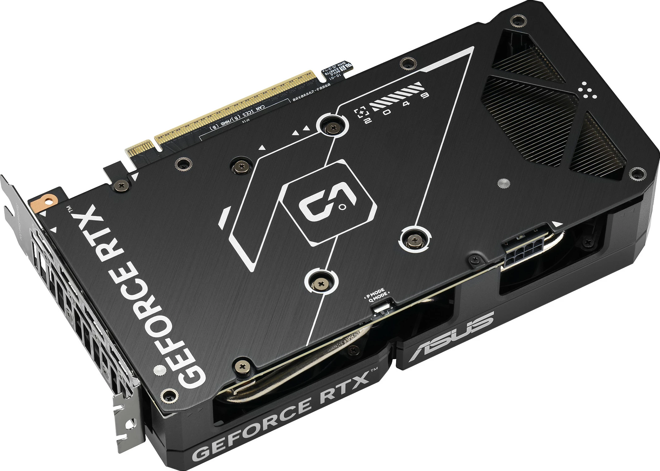 Kartelë grafike ASUS Dual OC GeForce RTX 5060, 8GB GDDR7, PCIe 5.0, e zezë/bardhë