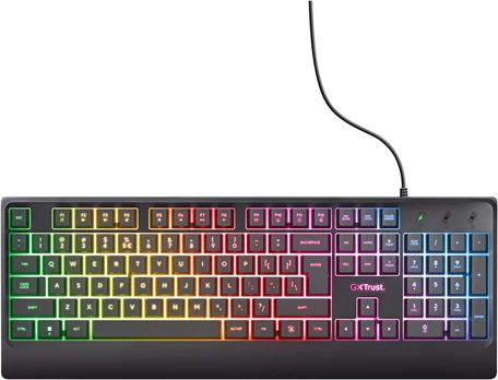 Set gaming Trust GXT 792 Quadrox, tastierë + maus, USB, QWERTY US, i zi 5