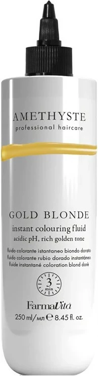 Fluid koloryzues për flokë Farmavita Amethyste Instant Colouring Fluid për femra Gold Blonde 250ml