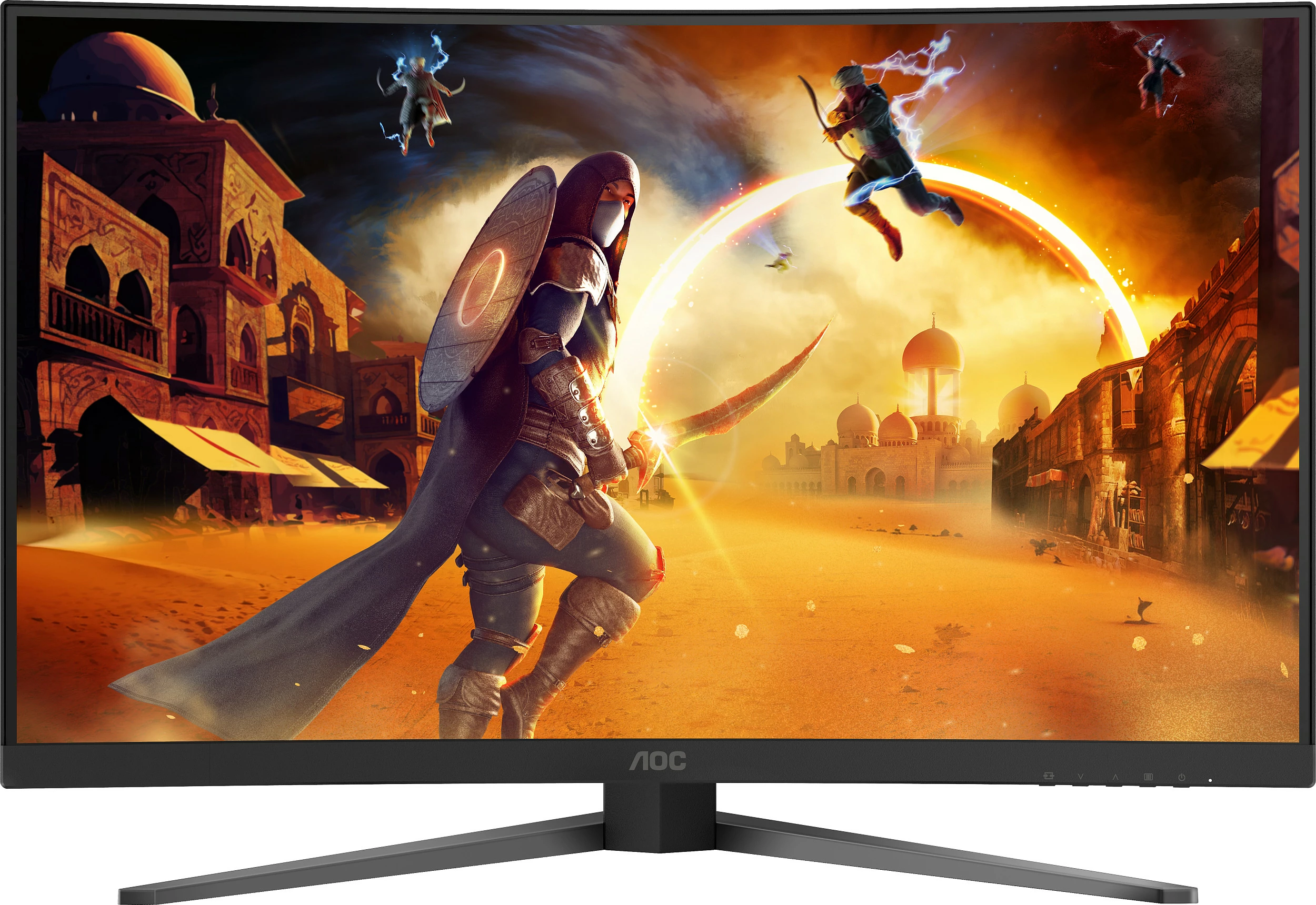 Monitor gaming AOC C32G4Z 32", Full HD, 260Hz, VA, i lakuar, HDR10