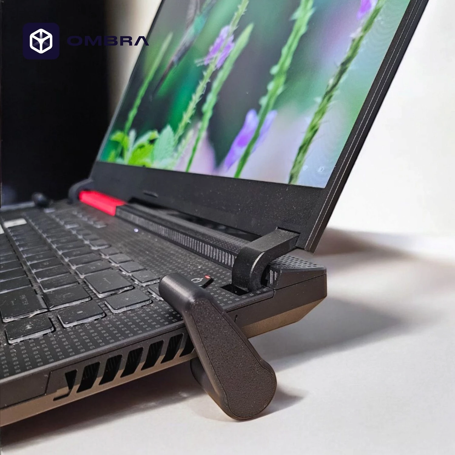 Monitor lifter standing për Laptop, e zezë