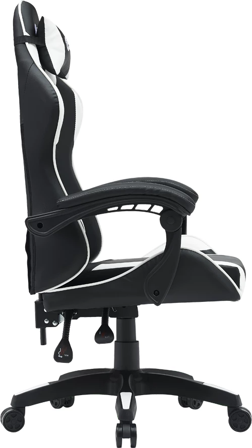 Karrige gaming CANYON Core SGCH2, shpinore e rregullueshme 90-135°, PU leather, deri 120 kg, e zezë/bardhë