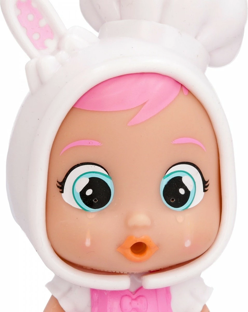 Kukull Cry Babies Magic Tears Di Stars Talent Coney, Tm Toys, plastikë, me aksesorë, rozë/bardhë