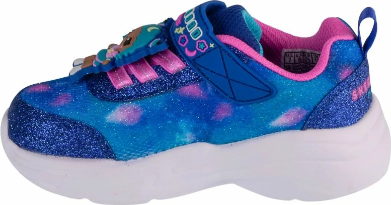 Atlete fëmijësh Skechers Snuggle Sneaks Skech Squad 302214N-NVMT, navy blue