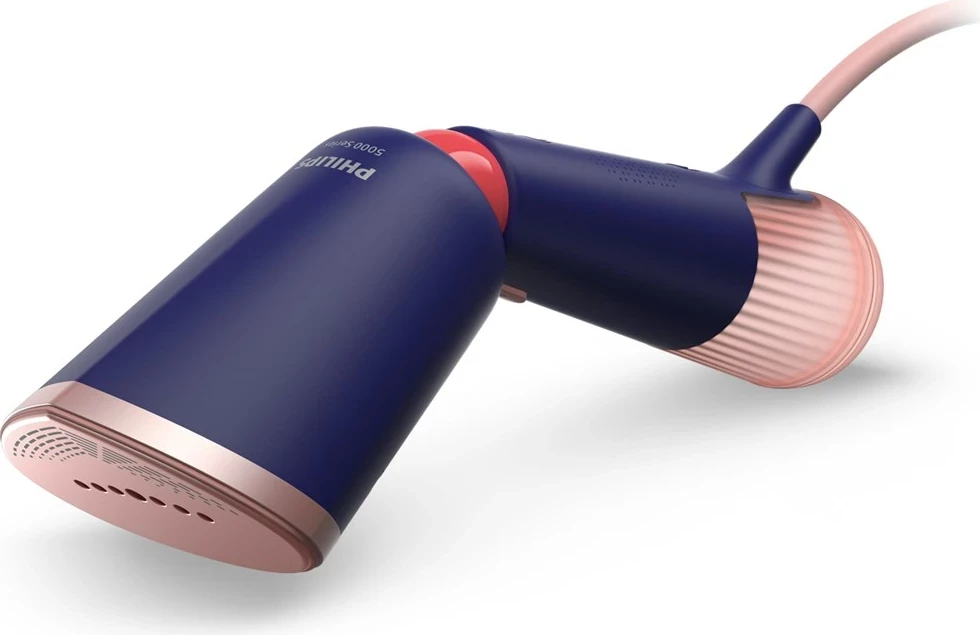 Hekur me avull dore Philips STH5030/20 1400W rezervuar 0.2L kabllo 2m, blu, set me dorezë dhe çantë