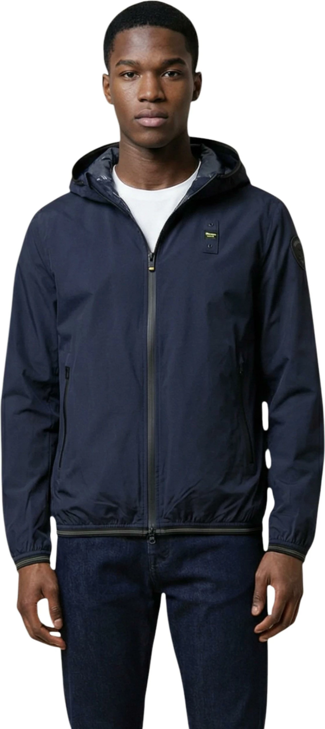 Jakne bomber për meshkuj Blauer FARRIN 26SBLUC11018, të kaltra
