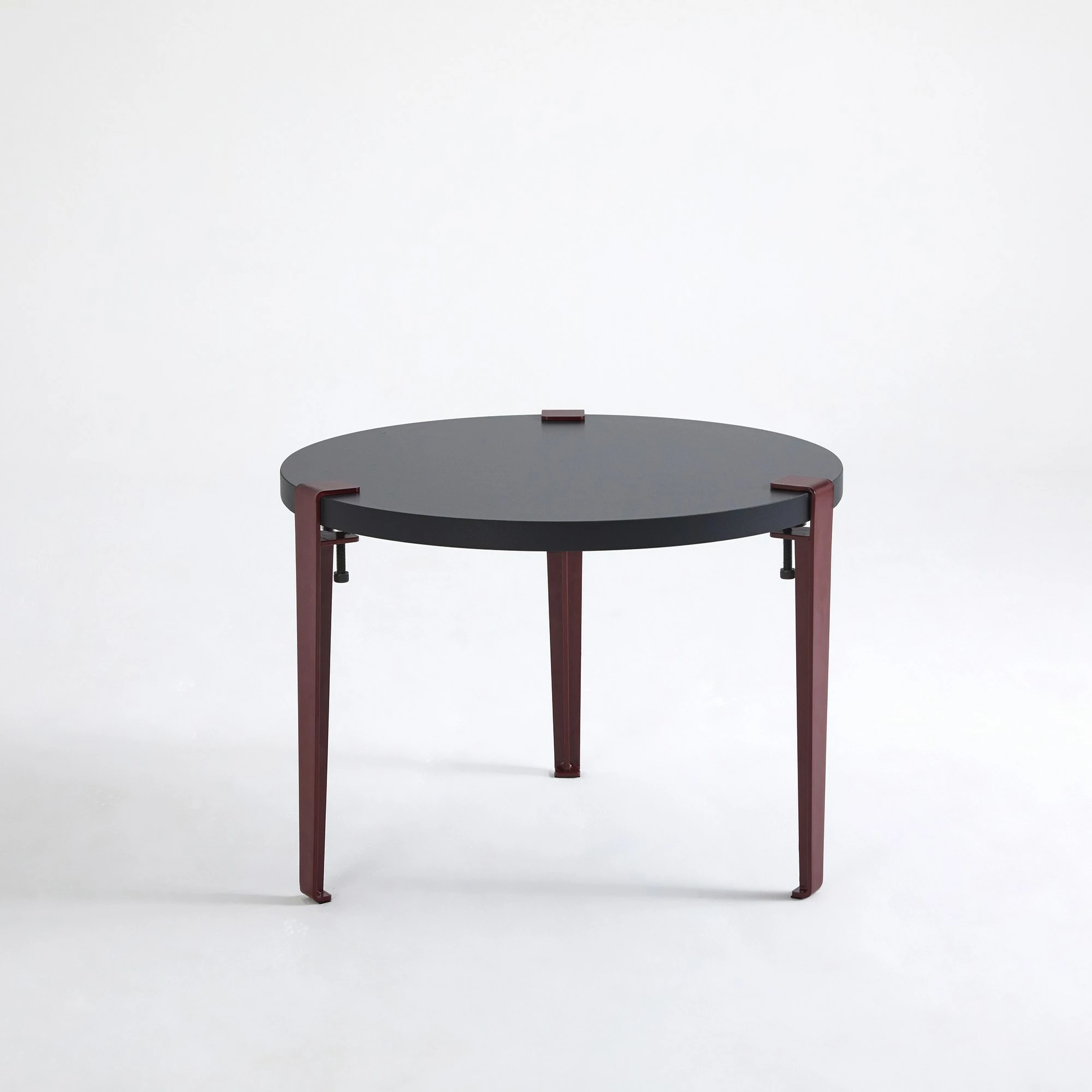 Tavolinë kafeje, Skye Decor, Fregoia, antracit-burgundy