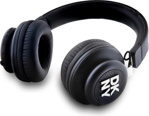 Kufje DKNY Metal Logo Bluetooth over-ear, të zeza