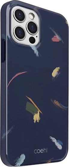 Mbështjellës UNIQ Coehl Reverie për iPhone 12 / iPhone 12 Pro, Blu