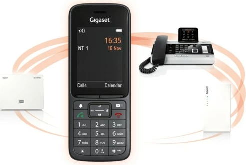 Telefon Gigaset SL800H PRO, Analog/DECT, Wireless, Anthracite