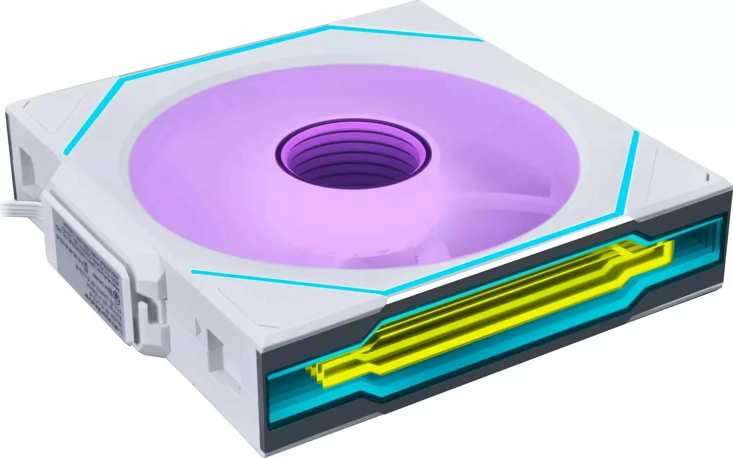 Ventilator PC Lian Li UNI FAN SL-INF120 ARGB Wireless 120mm PWM 4-pin (12SLIN1W1W), i bardhë, 1 copë
