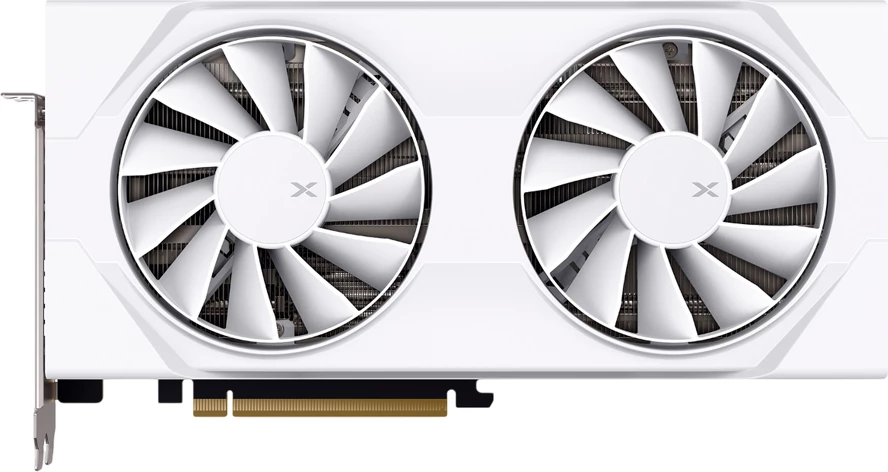 Kartelë grafike XFX Swift AMD Radeon RX 9060 XT OC 8GB GDDR6 128-bit HDMI 2x DisplayPort, e bardhë